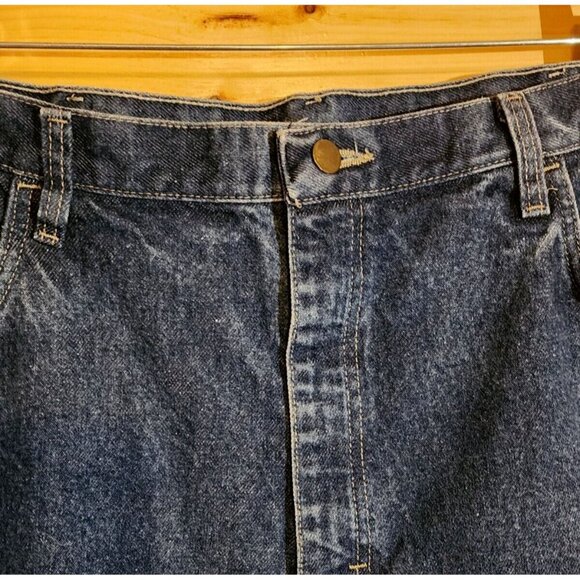 Bulwark FR Mens Jeans Size 42W Dark Wash Flame Resistant 100% Cotton Read - Picture 9 of 16